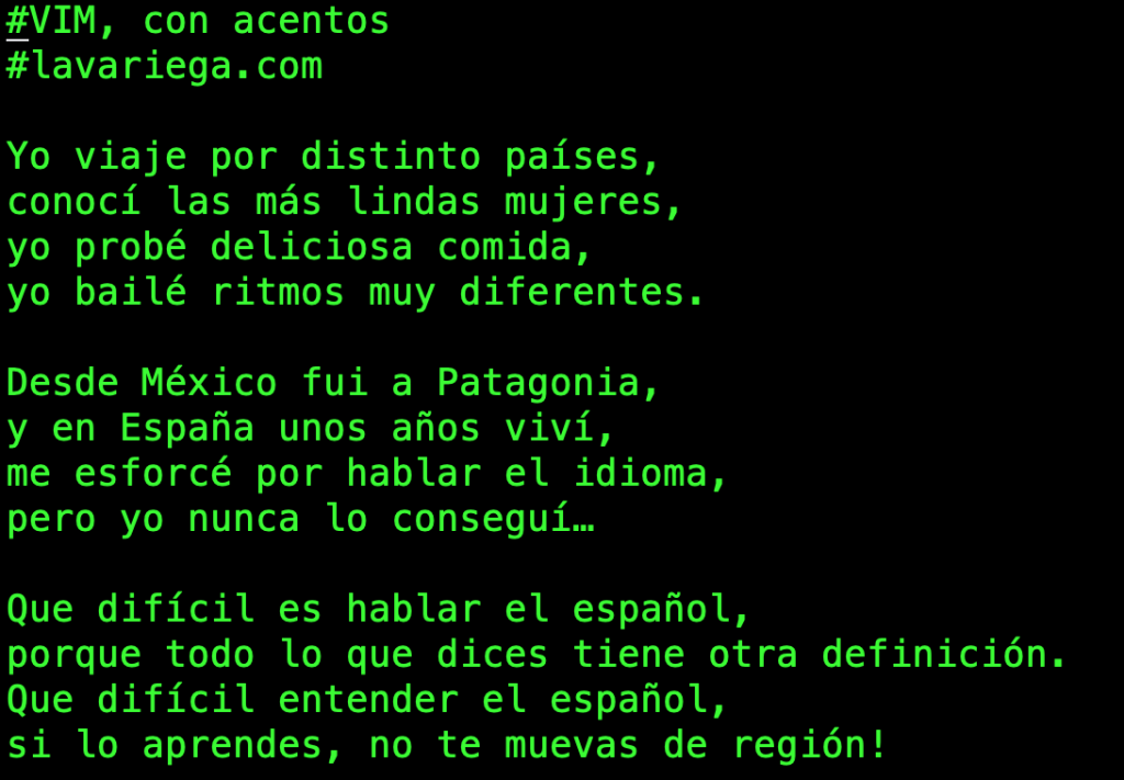 vim-con-acentos
