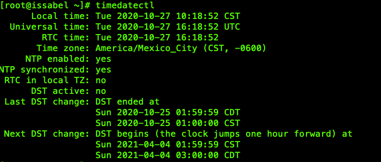 Linux-zona-horaria-hora-servidor-configurar