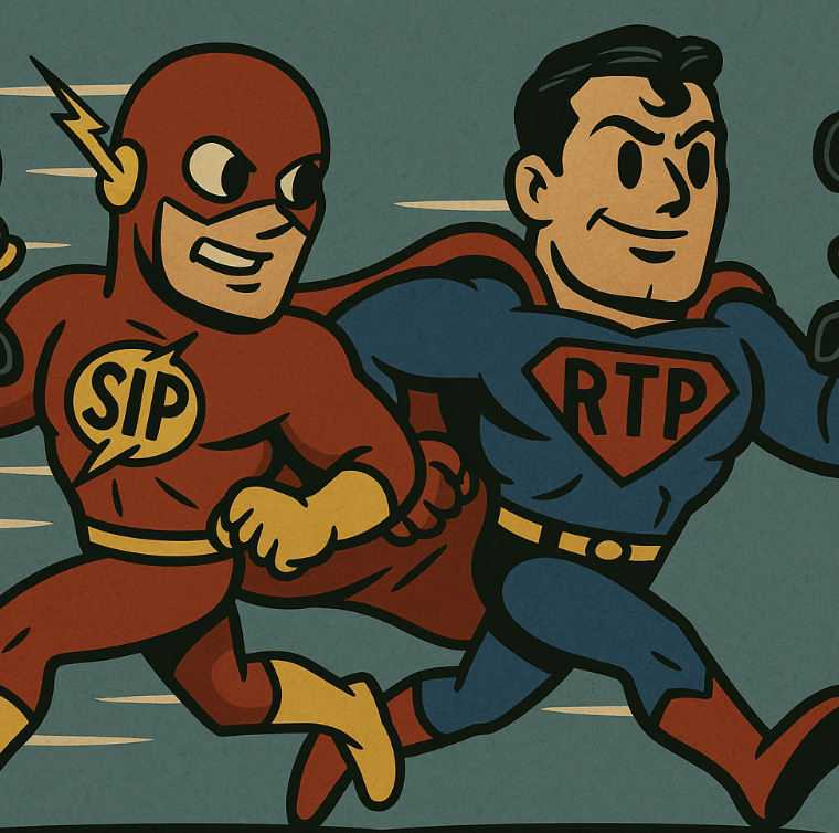 Sip and RTP VOIP