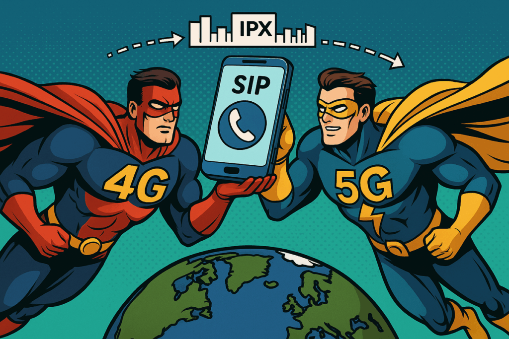 VoLTE y VoNR en redes 4G y 5G